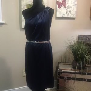 Michael Kors Cocktail Dress: Navy Blue